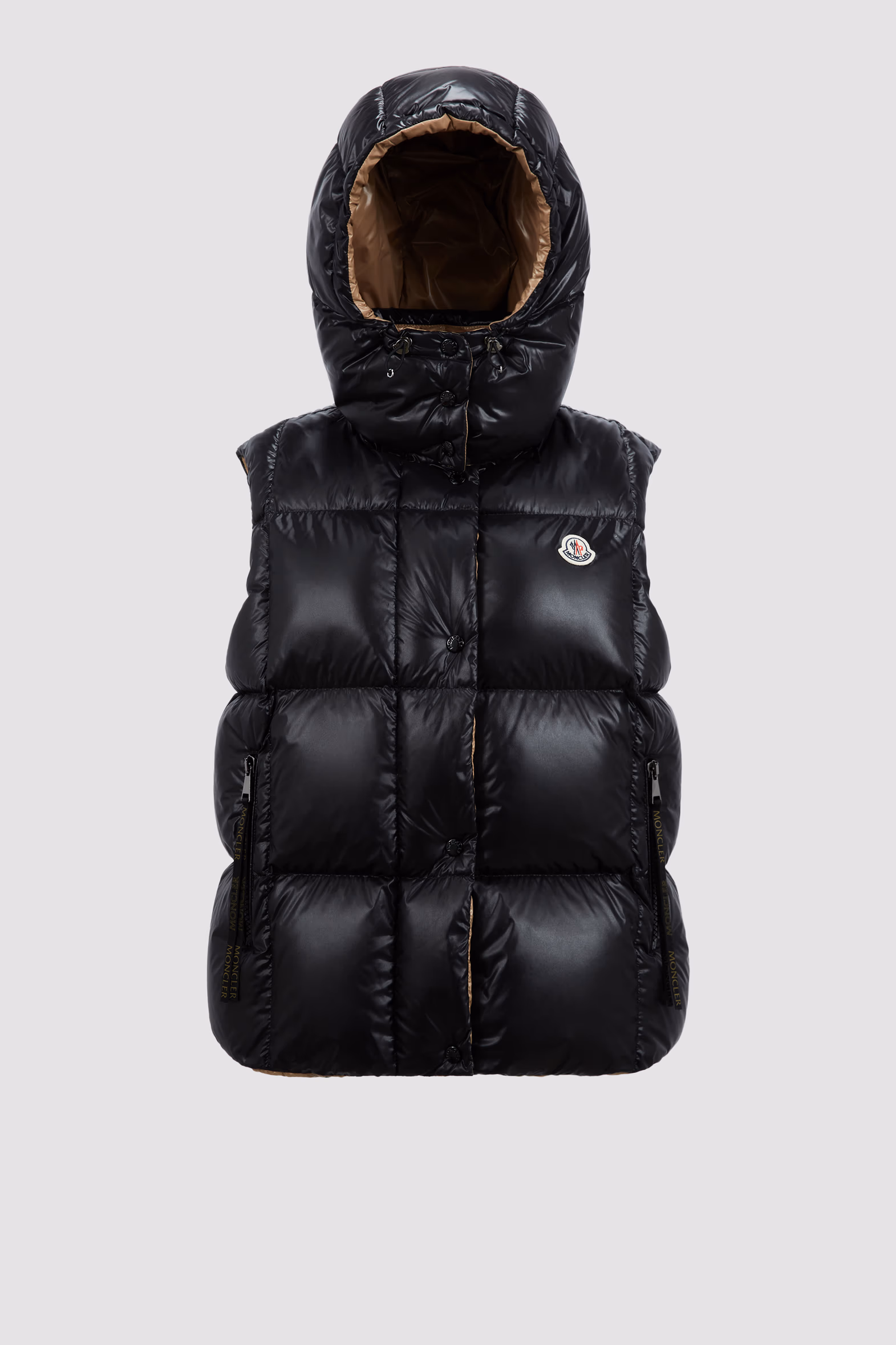 Doudoune sans manches Luzule à capuche Femmes Noir Moncler 2